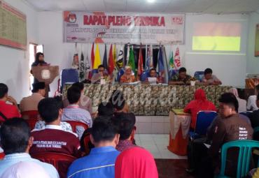 Pleno Terbuka penetapan DPT