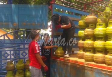 Gas 3kg langka, Disperindag gelar operasi pasar