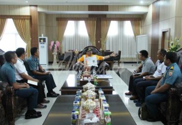 Kunjuangan Danlanal Bengkulu 