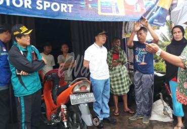 Gubernur Bengkulu tinjau lokasi dan korban banjir