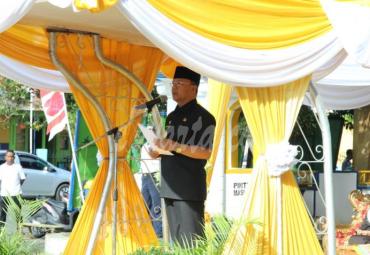 Plt Gubernur Bengkulu (Rohidin Mersyah) Irup Upacara HUT PUPR Ke-73