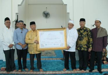 Gubernur Resmikan Masjid di Bengkulu Selatan