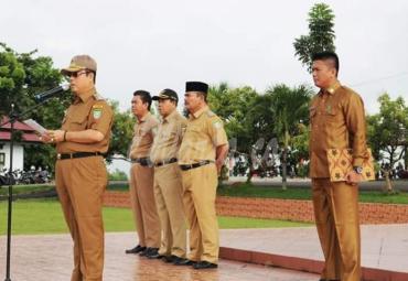 Bupati Seluma Haji Bundra Jaya Irup apel akbar