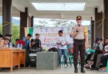 Pembukaan pra event Milenial Road Safety Festival Polres Lebong