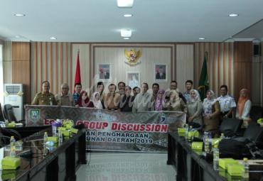 Focus Group Discussion Penilaian Penghargaan Pembangunan Daerah