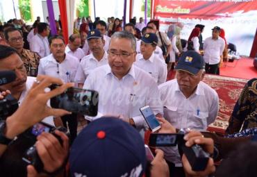 Mendes dan Mentri PUPR kunjungan ke Bengkulu Utara