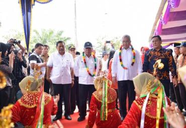 Kedatangan Mendes PDTT dan Mentri PUPR