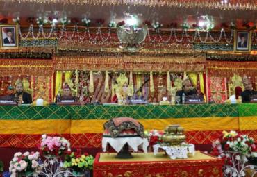 Paripurna Istimewa di pimpin langsung oleh Ketua DPRD Kota Bengkulu Baidari Citra Dewi