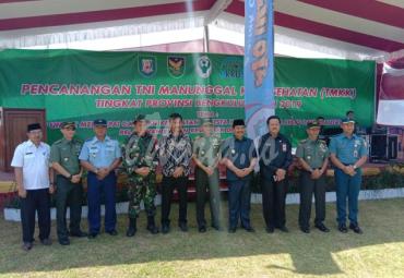 Penutupan program TMMD Desa Talang Alai Kabupaten Seluma