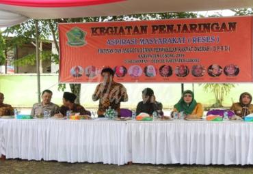 Reses Anggota DPRD Lebong, Dapil I