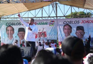 Jurkamnas 01, Eko P Sandjojo dihadiri Ribuan pendukung