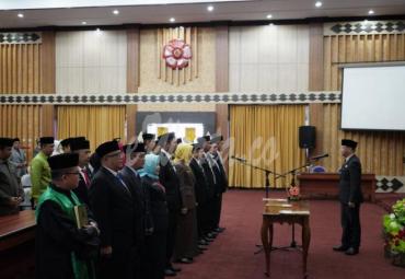 Pelantikan Pejabat Eselon 2 Setda Provinsi Bengkulu