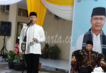 Gubernur Bengkulu Buka bersama awak media di Dinas Komunikasi, Informatika dan Statisik Provinsi Bengkulu