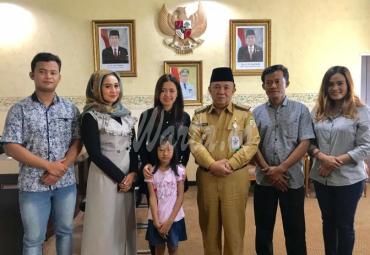 Kunjungan Nirwana LIDA disambut langsung oleh Sekda Provinsi Nopian Andusti