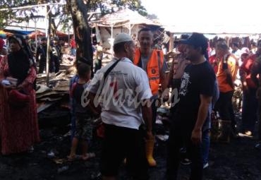 Wawali tinjau lokasi kebakaran di Pasar Minggu