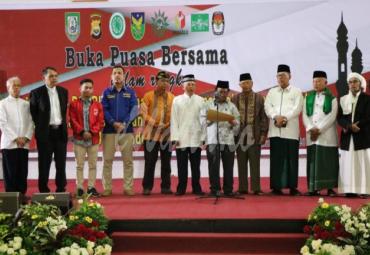 Deklarasi Tolak gerakan people power di Aula Adem Polda Bengkulu