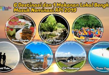 6 Destinasi wisata dan 1 makanan kuliner masuk nominasi API