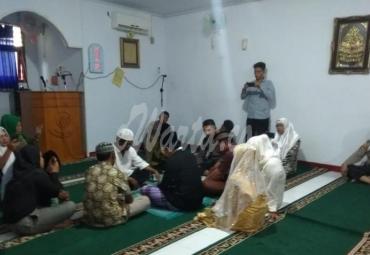 Polres Kota Bengkulu fasilitasi prosesi pernikahan tahanan di Masjid Polres Kota Bengkulu