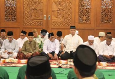 Jalin persatuan dan silaturahmi, Dandim hadiri istighosah bersama di Aula Pendopo Kabupaten Pati