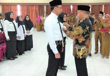 Rohidin Mersyah membuka secara resmi Pendidikan dan Pelatihan Kepemimpinan Tingkat IV (DIKLAT PIM IV) Angkatan 47 tahun 2019 yang digelar Badan Pengembangan Sumber Daya Manusia (BPSDM) Provinsi Bengkulu, di Aula Rafflesia BPSDM Provinsi Bengkulu, Senin (24/06/2019).