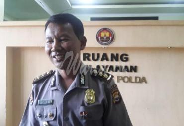 Kabid Humas Polda Bengkulu, AKBP Sudarno, S. Sos, MH saat dimintai keterangan awak media