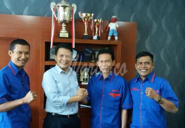 Audiensi pengurus AMBO bersama Bank Bengkulu