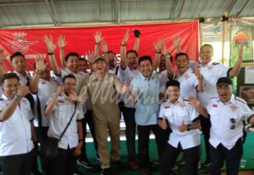 Deklarasi Club Bikers Metic, Gubernur tampak akrab dengan para Bikers