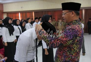 Gubernur minta, ASN perlu meningkatkan teknis manajerial, pembentukan sikap prilaku, mempunyai semangat pengabdian rasa tanggung jawab serta keteladan sebagai aparatur sipil negara 