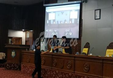 Paripurna penyampaian pelaksanaan APBD tahun 2018