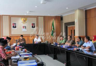 Kementerian Pertahanan RI melalui Direktorat Komponen Pendukung Direktorat Jenderal Potensi Pertahanan melakukan rapat bersama Forum Komunikasi Pimpinan Daerah (FKPD), Organisasi Perangkat Daerah (OPD) dan BUMN terkait investarisasi sarana prasarana nasional untuk komponen pendukung pertahanan negara. 