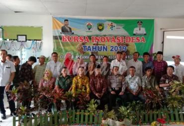 Asisten III Kabupaten Bengkulu Selatan, Arjo Arifin buka Bursa Inovasi Desa di Pasar Manna, Kamis (18/7/2019)