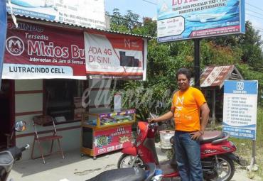 Jupri Bayu, Mitra Net1 di Kabupaten Luwu Utara, Sulawesi Selatan