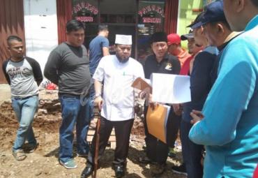 Kunjungan Walikota Bengkulu ke lokasi pembangunan jalan