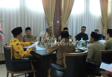 Gubernur pimpin rapat terbatas persiapan festival Tabut 