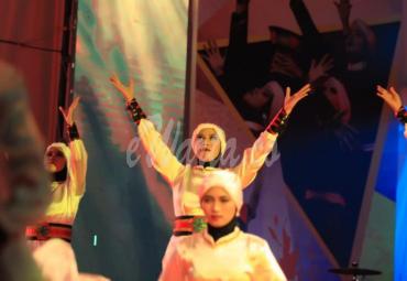 Salah satu pertunjukan tari kreasi Tabut yang ramai di kunjungi penonton