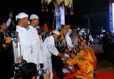 Penyambutan Bagindo Rajo (Gubernur Bengkulu) 