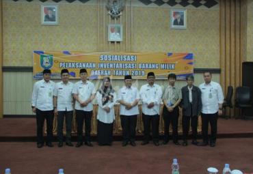 Badan Pengelolaan Keuangan Daerah (BPKD) provinsi Bengkulu menggelar Sosialisasi Pelaksanaan Inventarisasi Barang Milik Daerah Tahun 2019 di Ruang Pola Setda Bengkulu, 04/09.