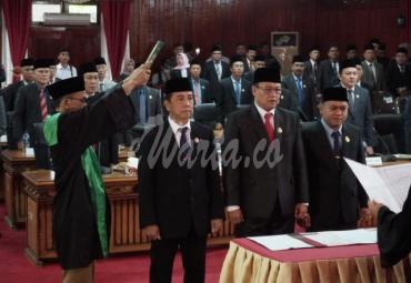 Unsur pimpinan definitif Kabupaten Bengkulu Selatan resmi dilantik