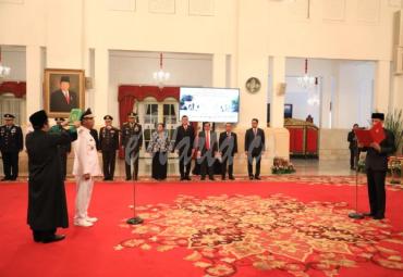 Sah, Dedy Ermansyah jabat Wakil Gubernur Bengkulu sisa masa jabatan 2016-2021, Jakarta Rabu (25/9)