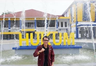 Ketua Dewan Presidium BEM FH UNIB, Muhammad Emir Miftah