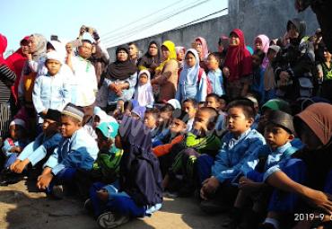 Keceriaan wali murid dan siswa SDN 62 kembali sumringah