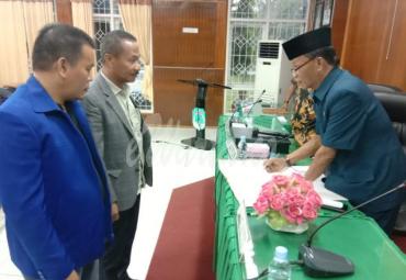 Paripurna Penetapan 3 Pimpinan DPRD Luwu Utara, Sulsel