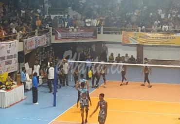 Tim bolla volly Sumatera unggul 3-0 lawan Aceh