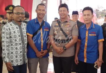 Wakapolri foto bersama dengan Pimpinan Organisasi Media Online Bengkulu
