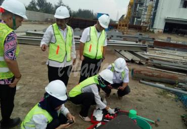 Pantai Teluk Sepang berbusa dan bau, DLHK Provinsi Bengkulu Turunkan Tim Laboratorium.