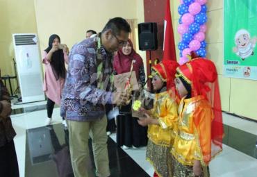 Wakil Gubernur Bengkulu Dedy Ermansyah membuka secara resmi Kegiatan Pentas PAI 2019 dalam rangka Gebyar Forum Komunikasi Guru Pendidikan Agama Islam Taman Kanak-Kanak (FKG PAI TK) Tahun 2019, Senin (2/12)