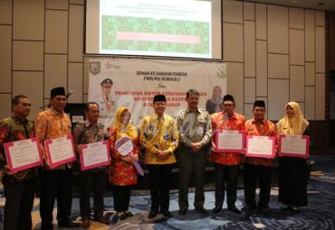 Gubernur Rohidin ingin memastikan ketersediaan pangan di Provinsi Bengkulu ini benar-benar terjamin sehingga tidak ada gejolak harga ditingkat konsumen.