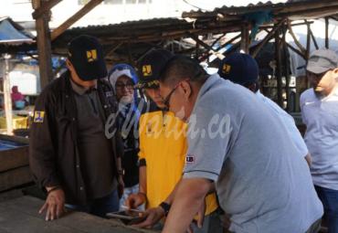 Lakukan pemetaan, Dinas PUPR Turun langsung ke Pasar Panorama.