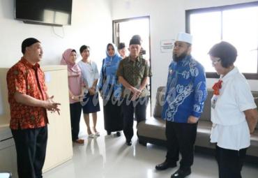 Walikota Bengkulu kunjungi RS Gading Medika.