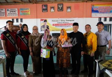Gubernur Rohidin sambangi Desa Hargo Binangun, Seluma Bengkulu.